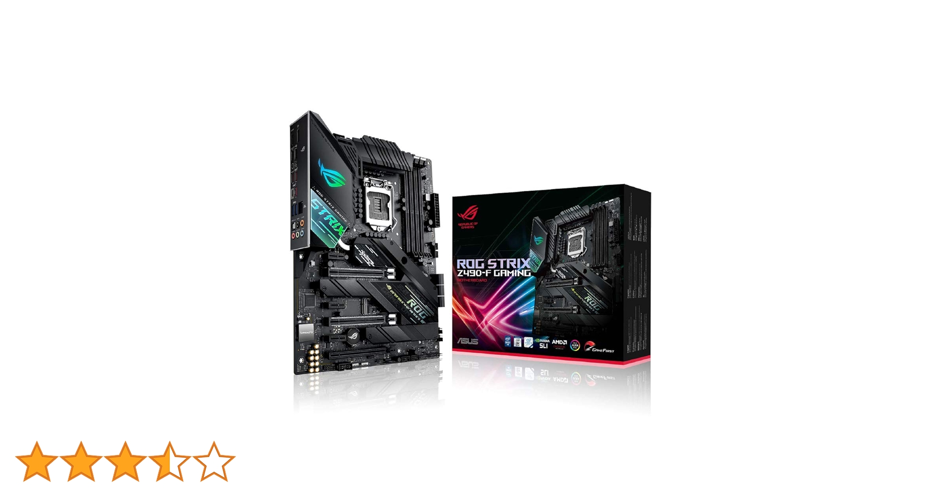 Amazon | ASUS INTEL Z490 搭載 LGA1200 対応 ROG STRIX Z490-F GAMING